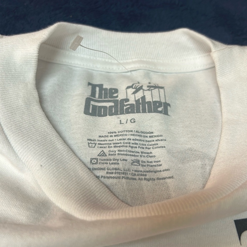 The Godfatherwhitec men’s T-shirt - Picture 10 of 11